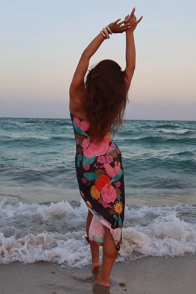 Beach Bar Strapless Dress - Image 3