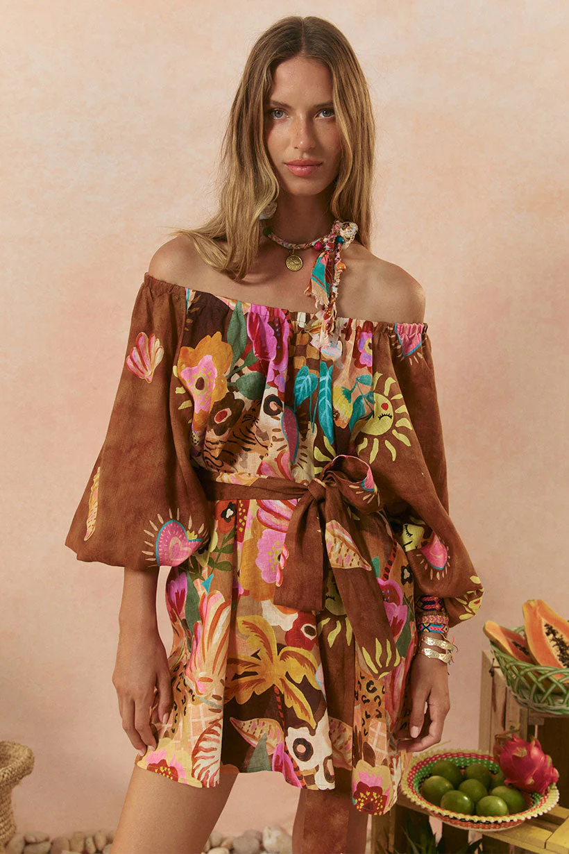 Birth of Venus Tunic Dress - Image 2
