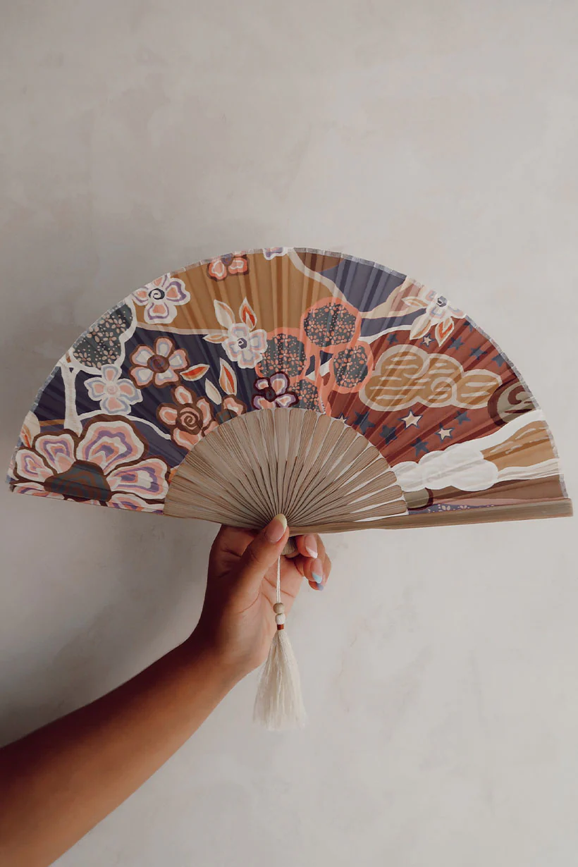 Dancing Valley Handheld Fan