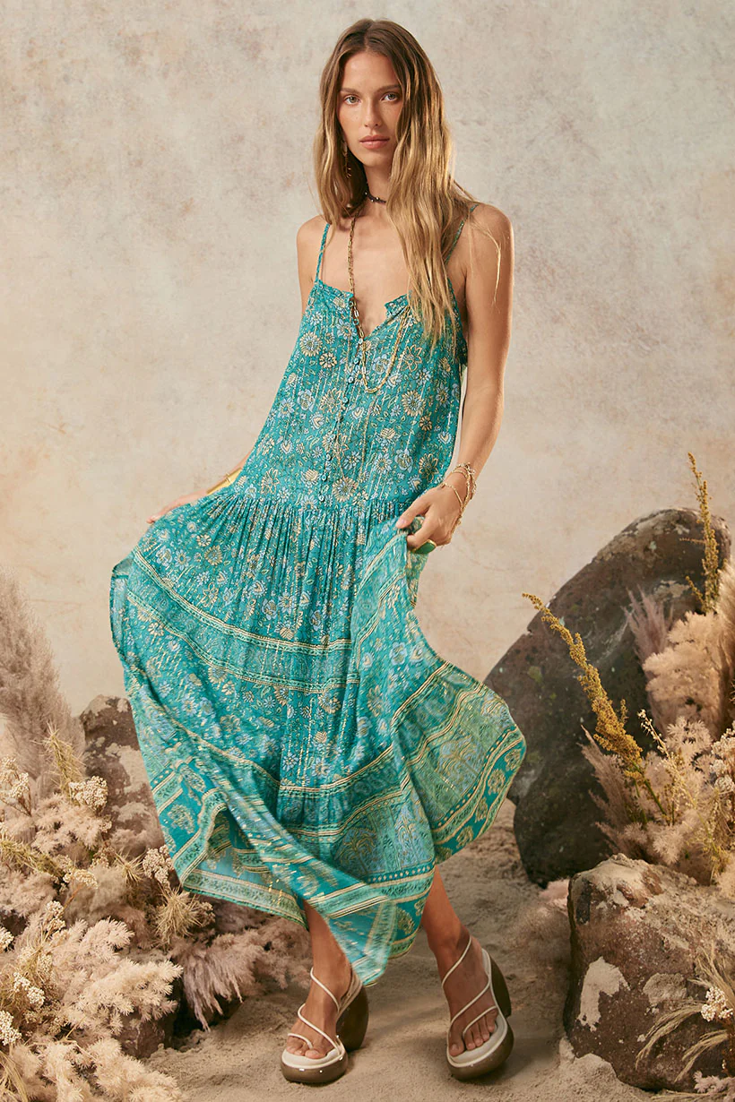 Elysian Strappy Maxi Dress - Image 4