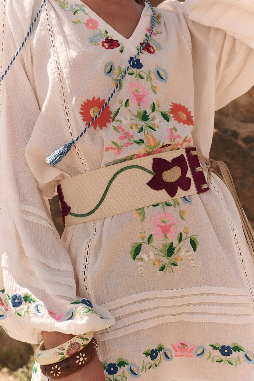 Florapaloosa Embroidered Tunic Dress - Image 4