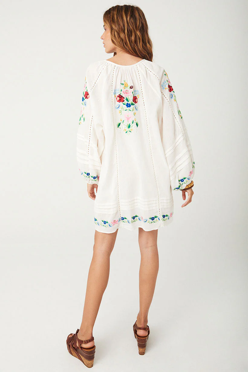 Florapaloosa Embroidered Tunic Dress - Image 8