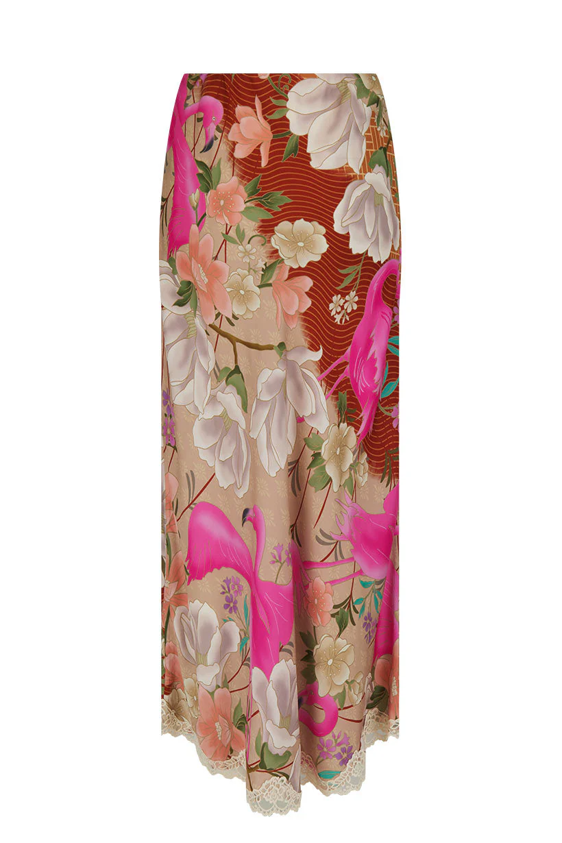Floridian Lace Bias Skirt - Image 7