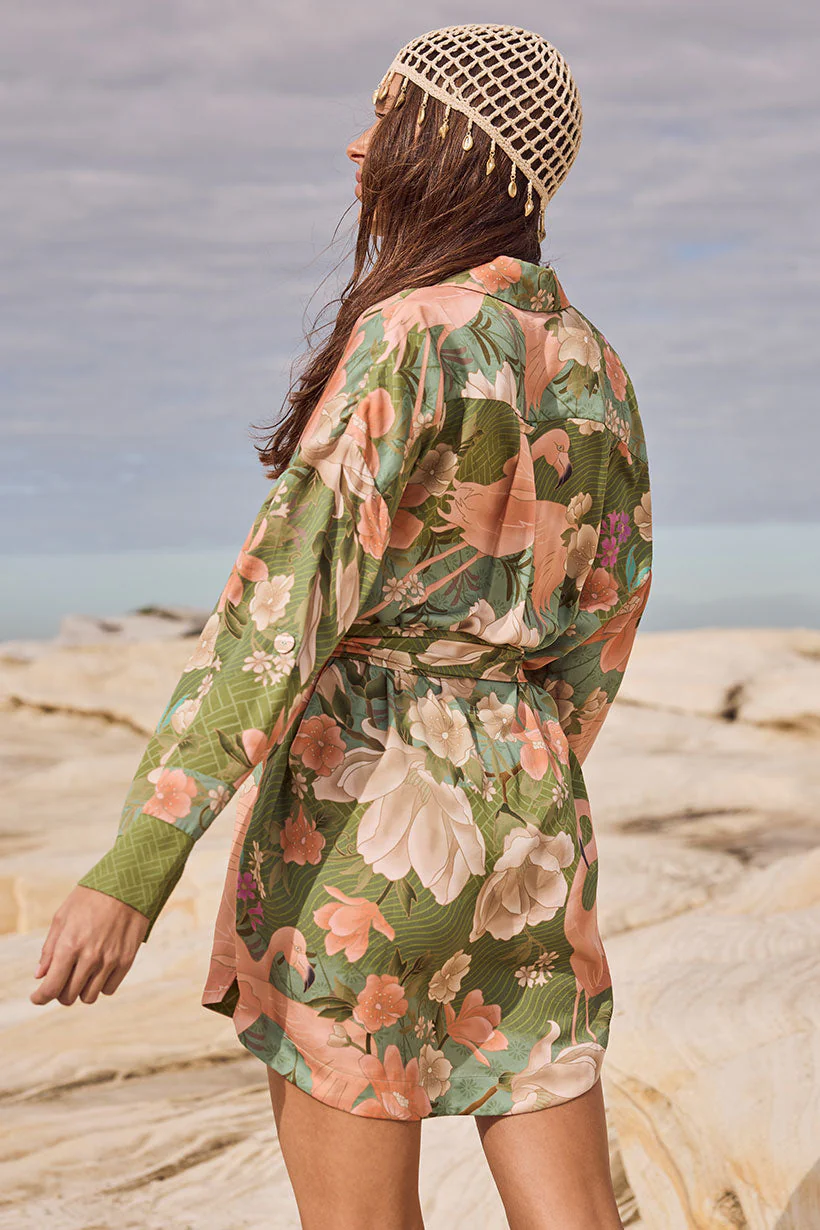 Floridian Shirt Dress - Image 9