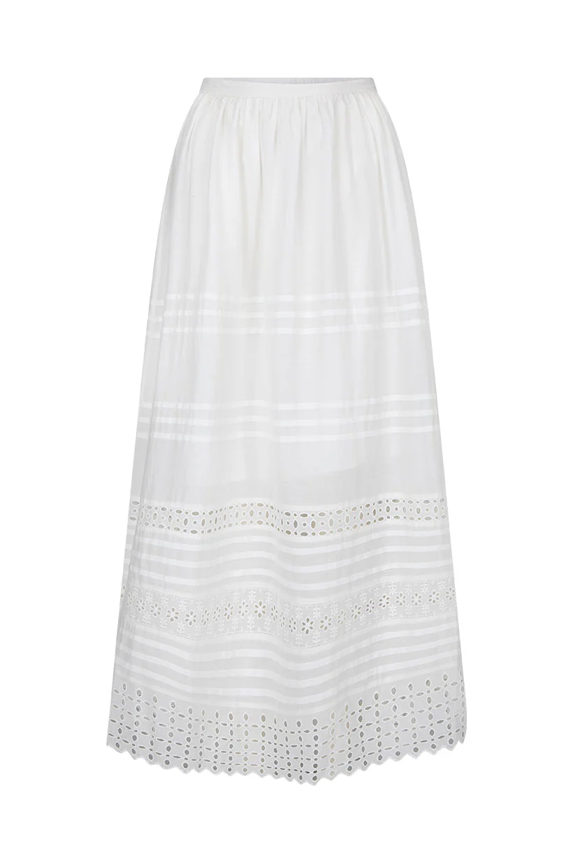 Love in the Afternoon Lace Maxi Skirt - Image 9