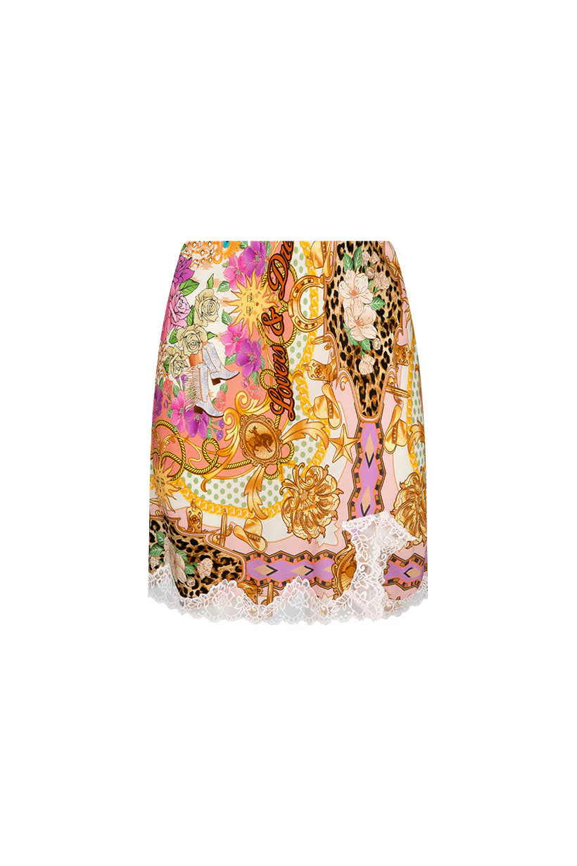 Lovers & Dreamers Lace Mini Skirt - Image 5