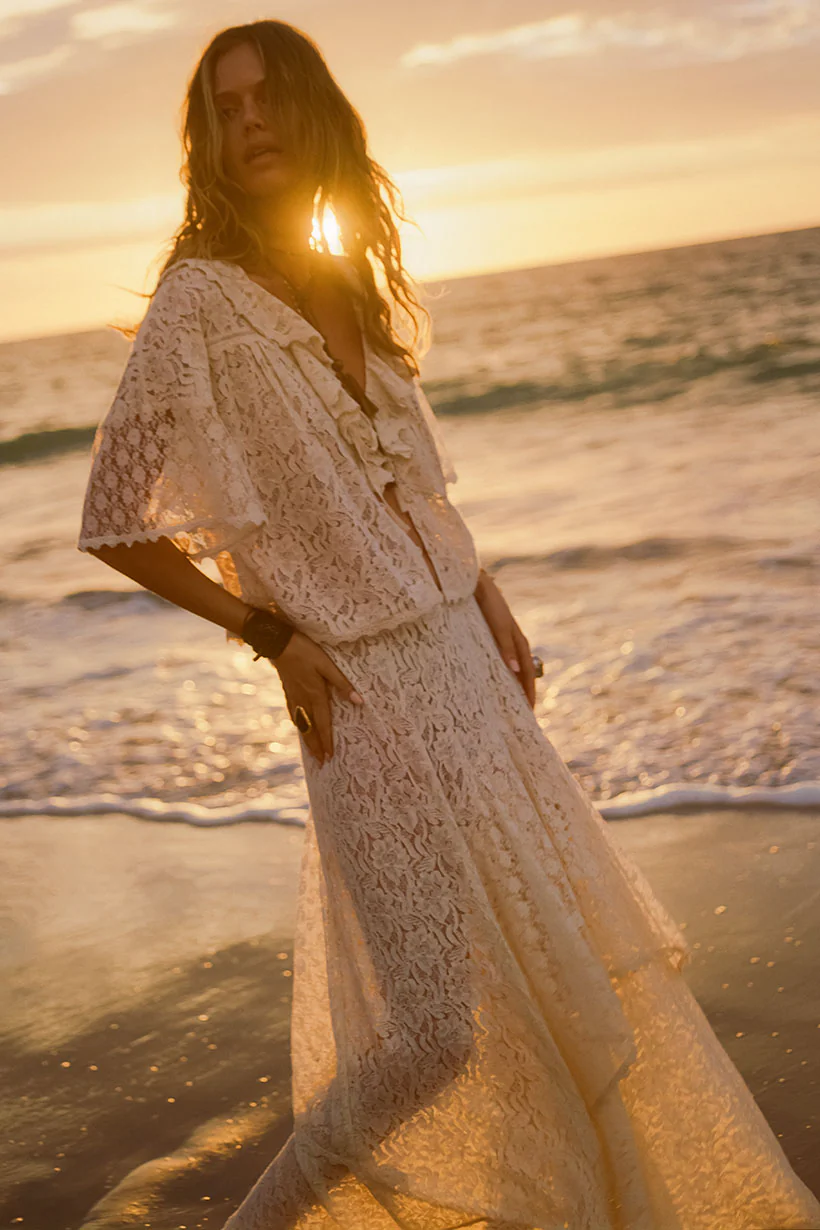 Lux Lisbon Lace Handkerchief Skirt - Image 2