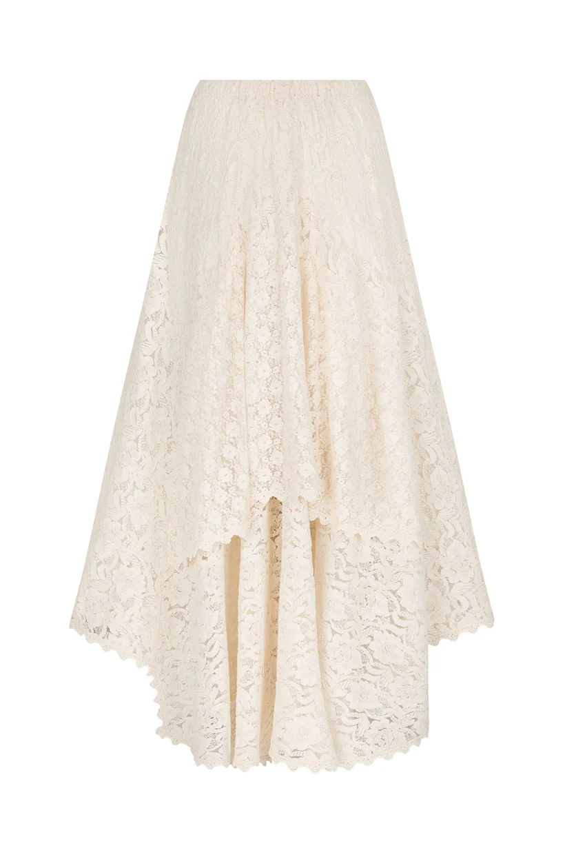 Lux Lisbon Lace Handkerchief Skirt - Image 7