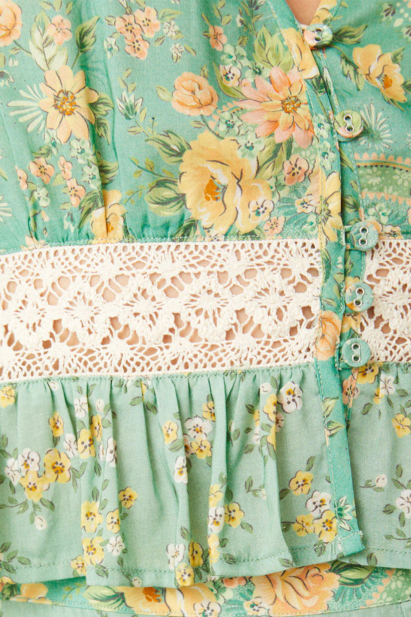 Melody Cropped Blouse - Image 6