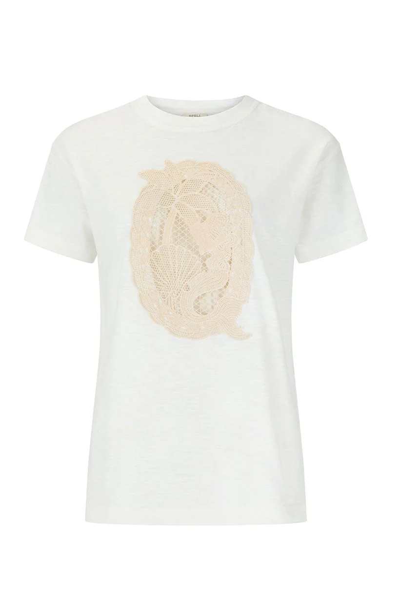 Mermaid Cove Appliqué Tee - Image 10