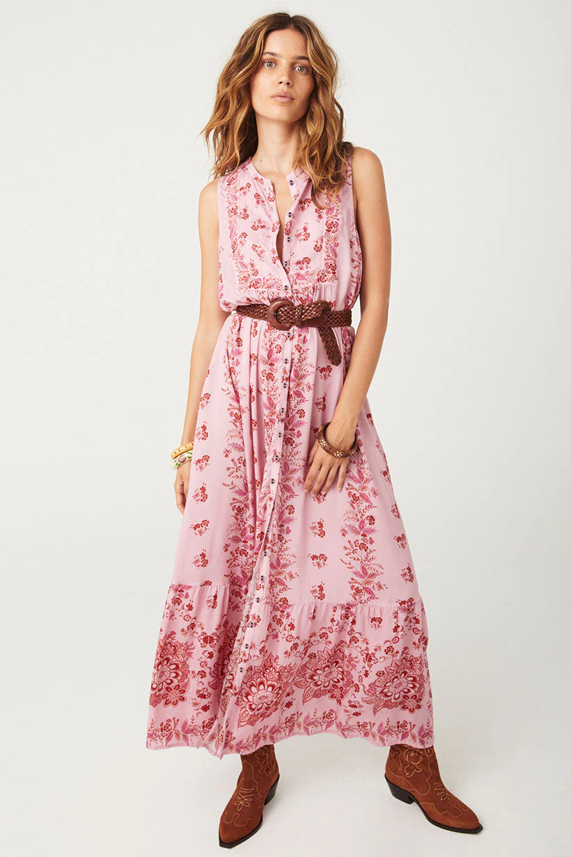 Rebel Spirit Button Through Maxi Dress - Image 4