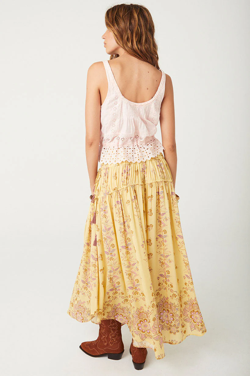 Rebel Spirit Tassel Maxi Skirt - Image 5
