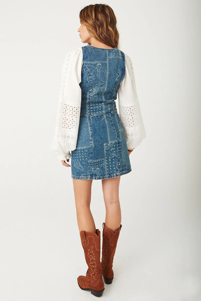 Road Trip Denim Vest Dress - Image 9