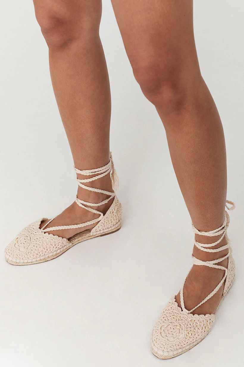 Sweet Nothings Crochet Flats - Image 4