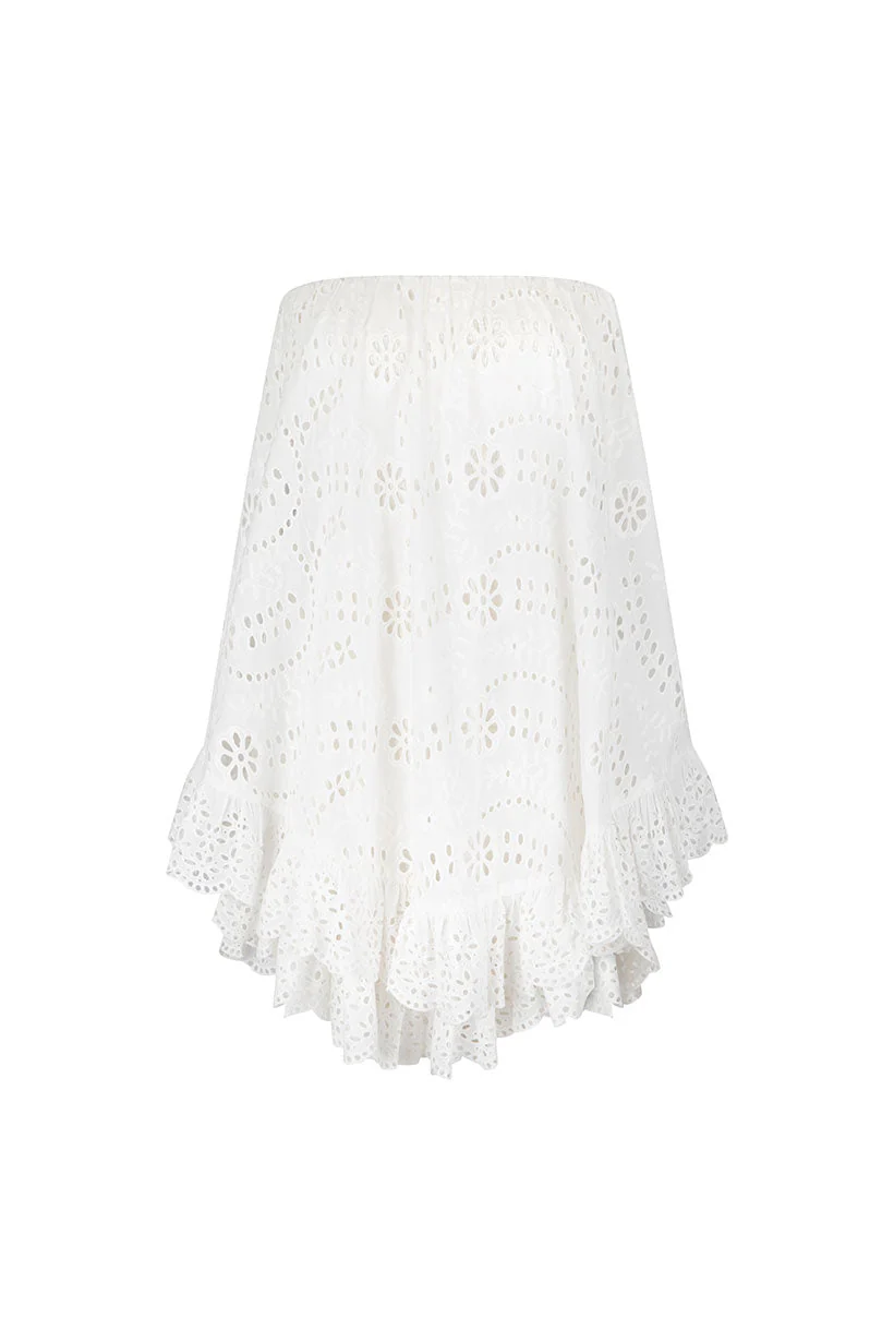 Yaya Lace Scarf Mini Dress - Image 5